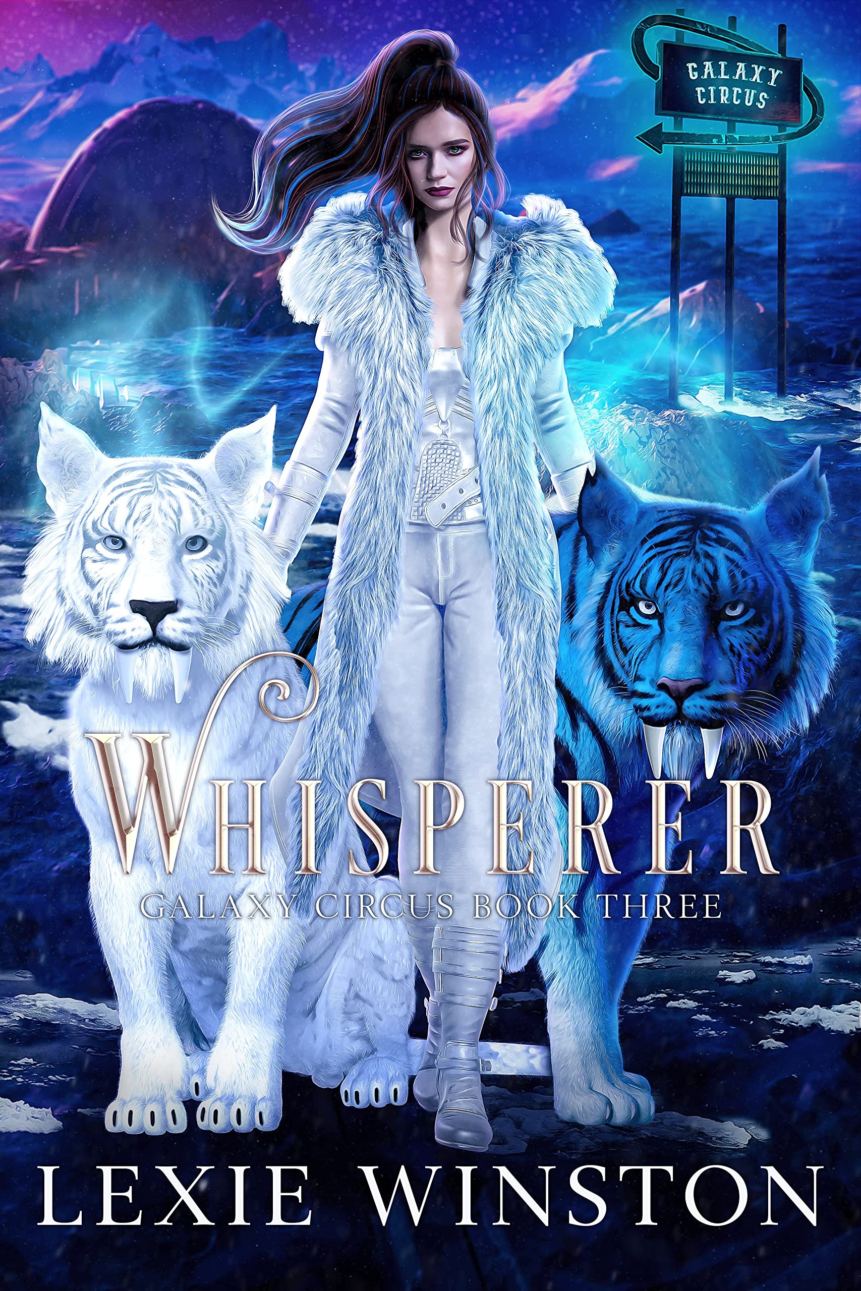 Whisperer (Galaxy Circus Book 3) Cover